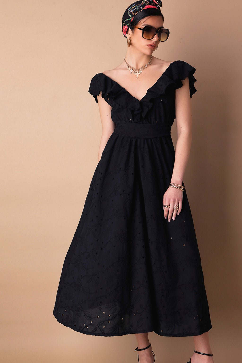 LUISA  DRESS (black)