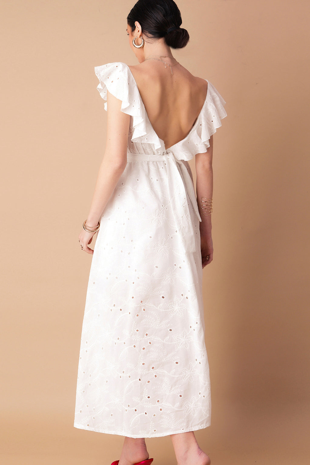 LUISA  DRESS (white)