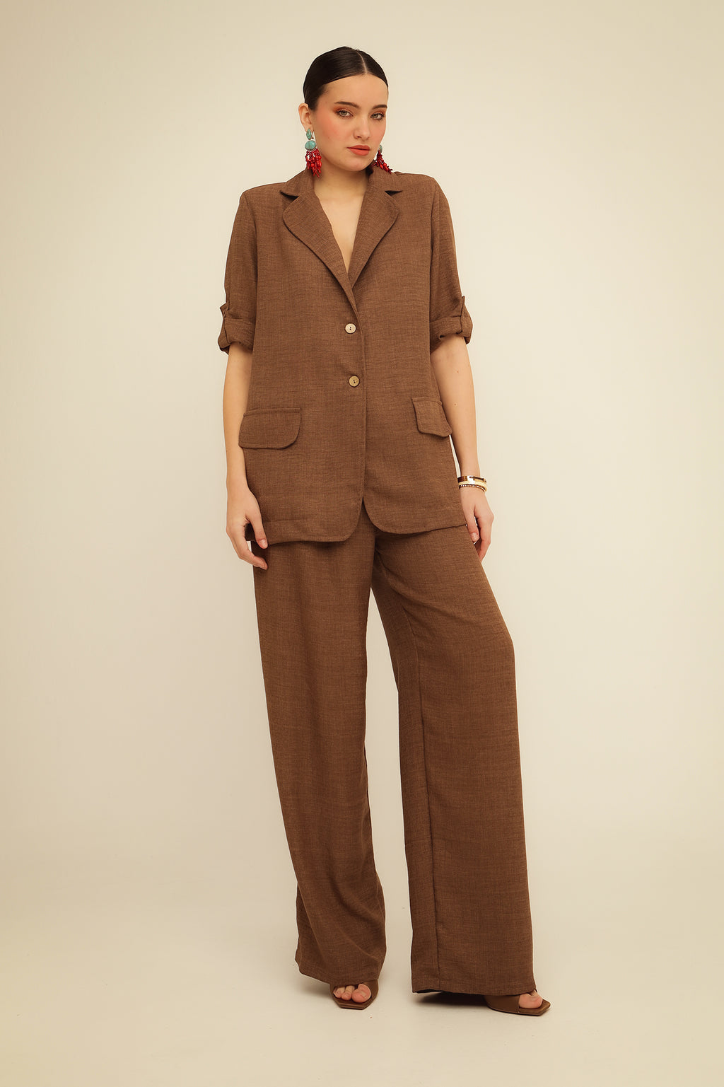 LYRA SUIT jacket (camel)