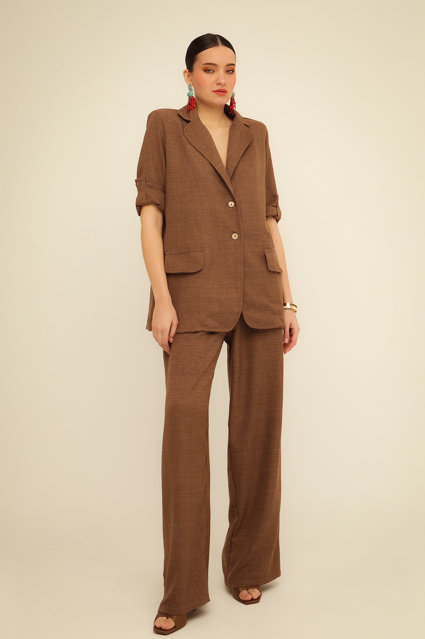 AVA PANT (CAMEL)