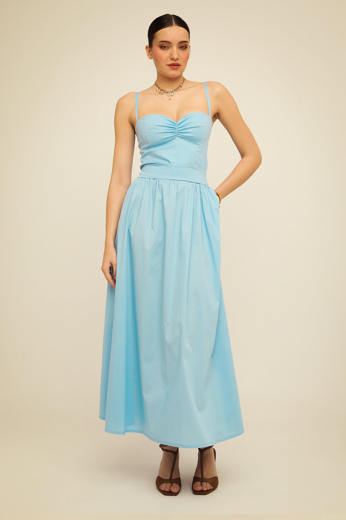 MELODY DRESS (light blue)