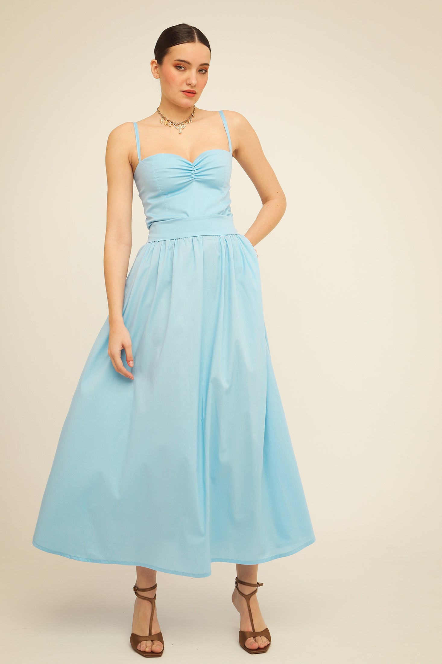MELODY DRESS (light blue)