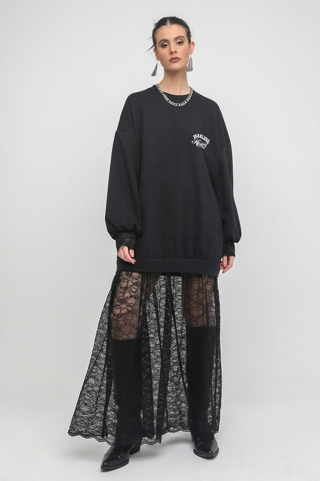 NORA DRESS (black)