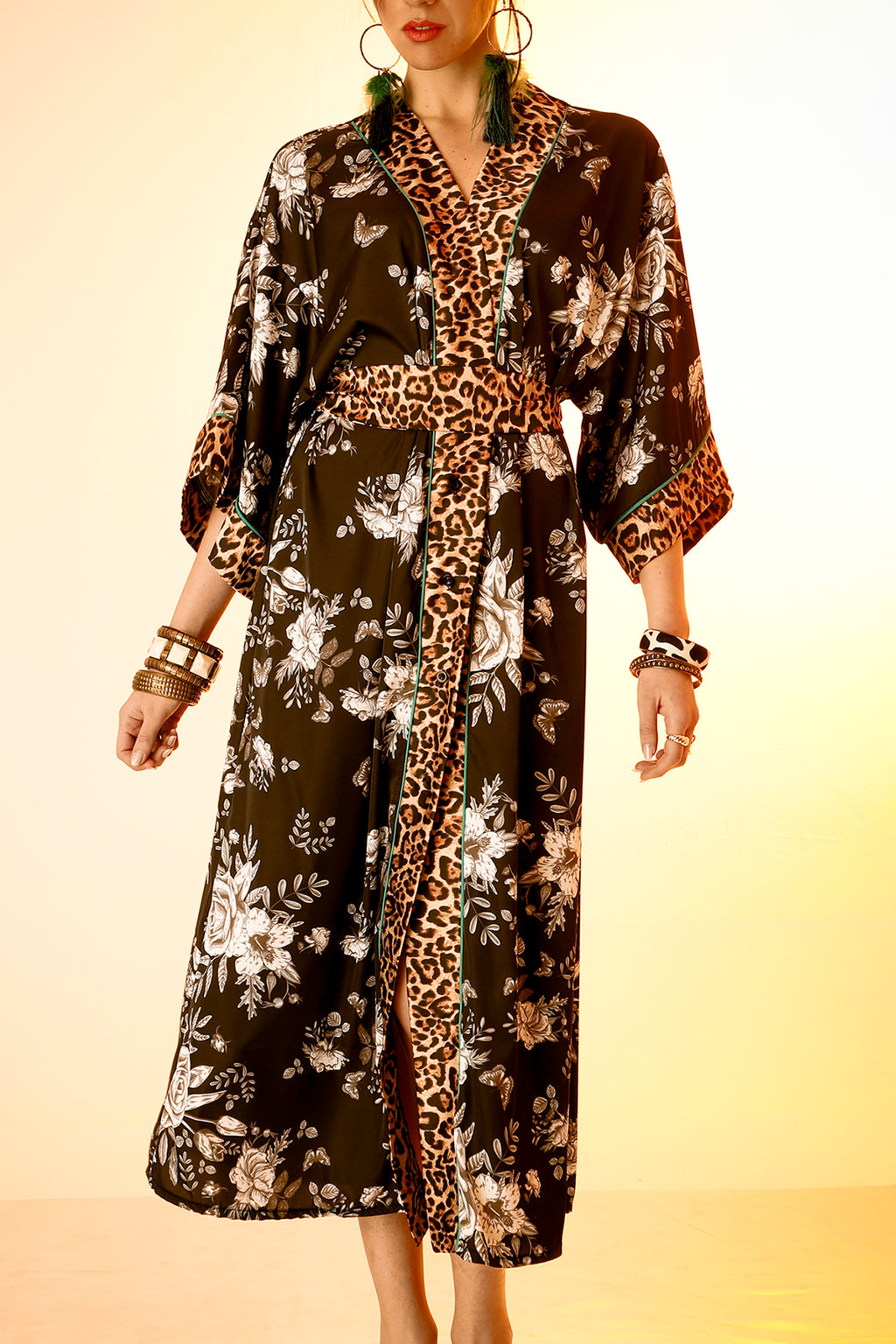 ROMINA DRESS /KIMONO (black)