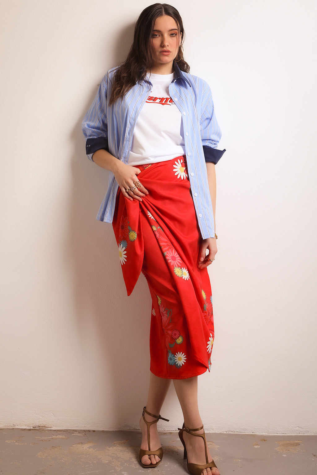 ROSIE SKIRT (red)