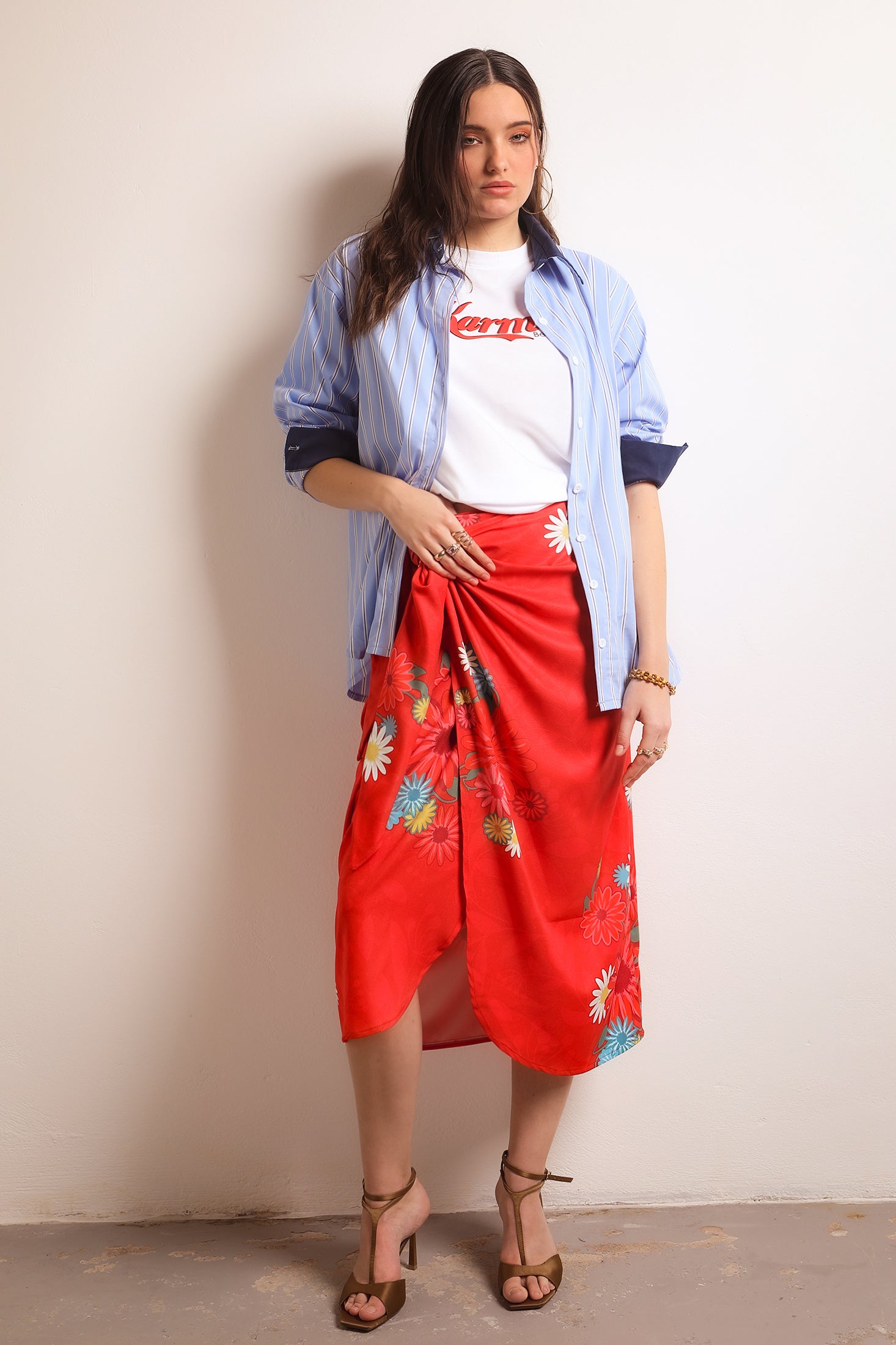 ROSIE SKIRT (red)