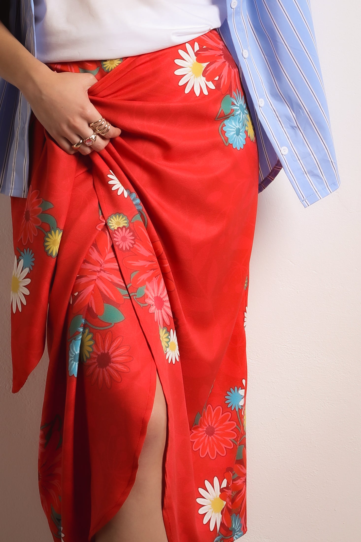 ROSIE SKIRT (red)