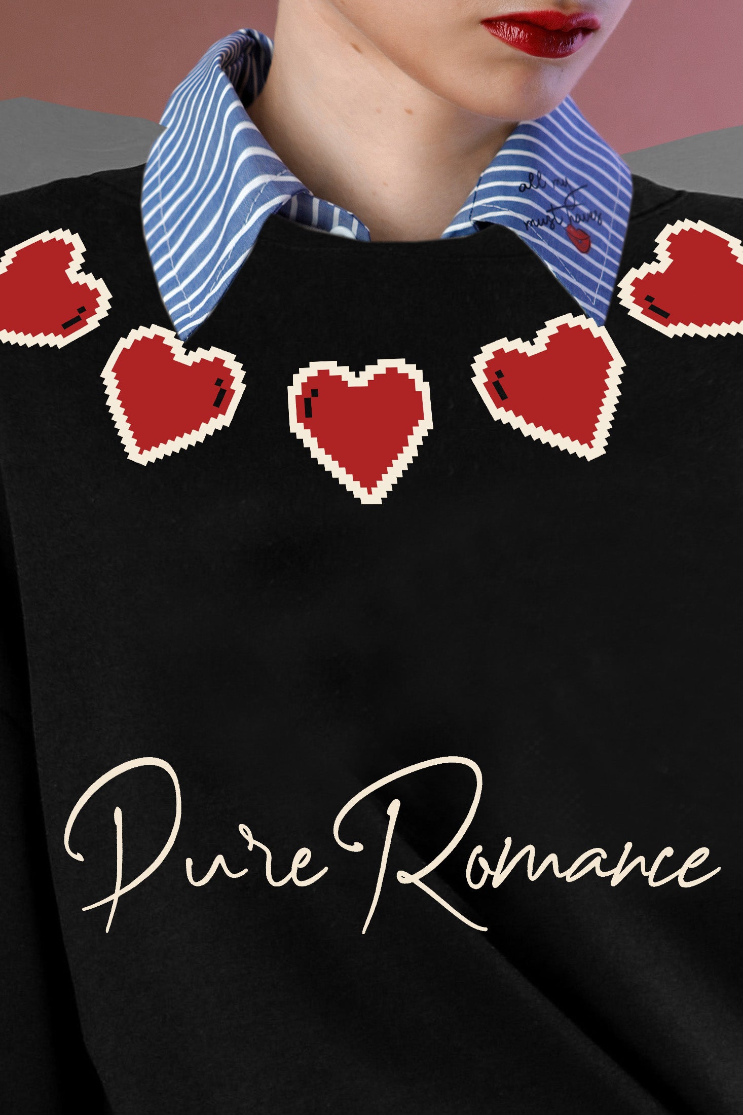 ROMANCE SWEATSHIRT (black)