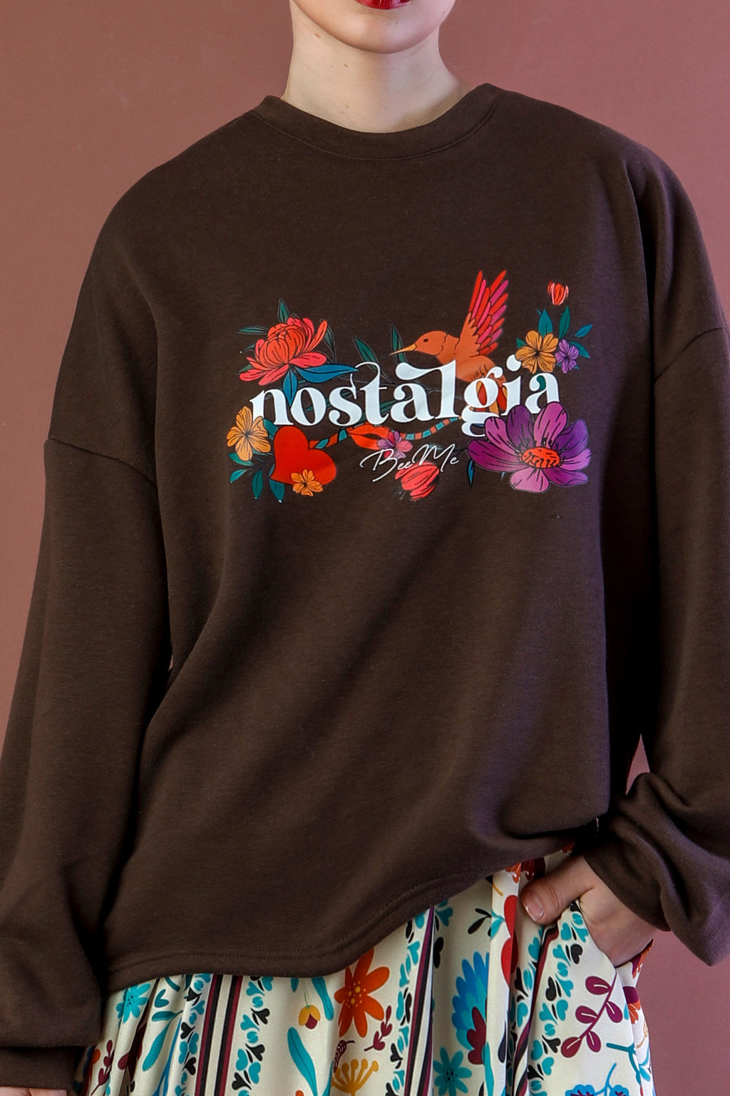 NOSTALGIA SWEATSHIRT (brown)