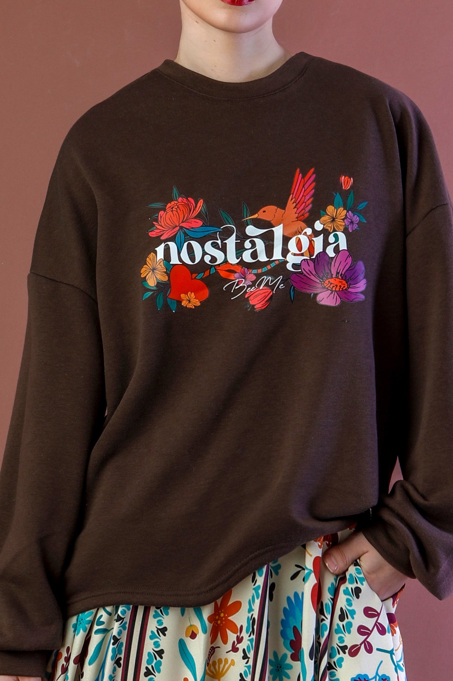 NOSTALGIA SWEATSHIRT (brown)