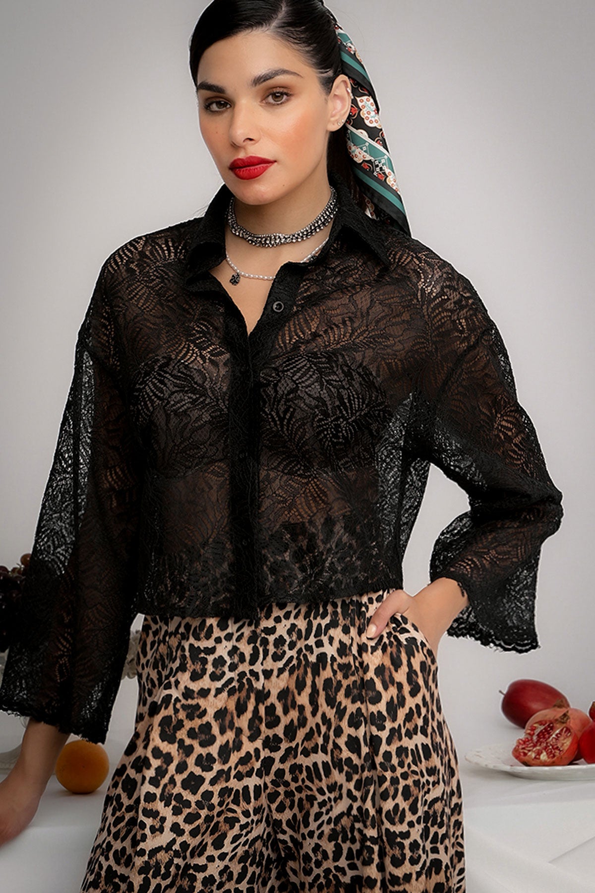 VIVIAN SHIRT  (lace)