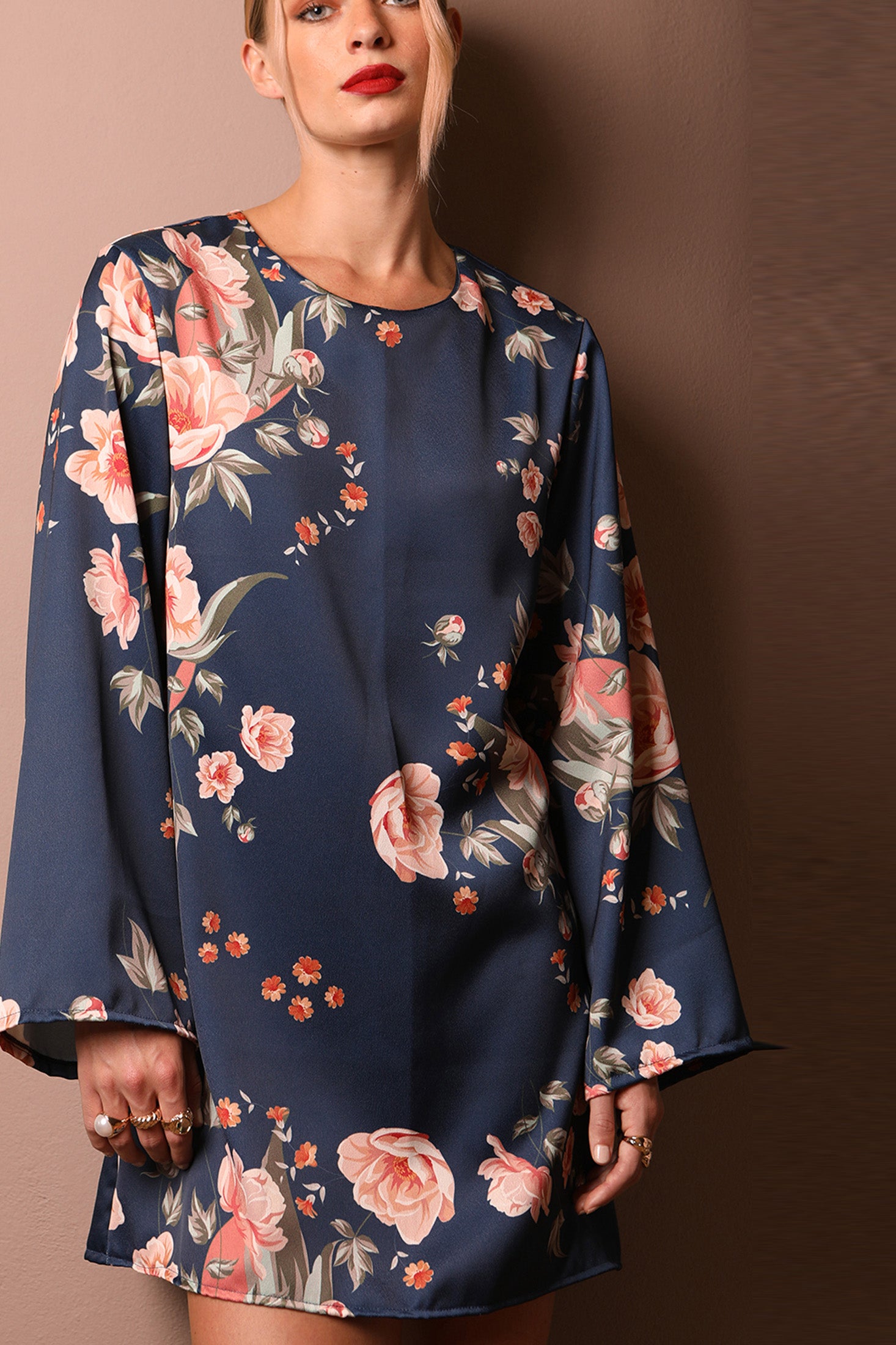 VIOLET DRESS  (blue)